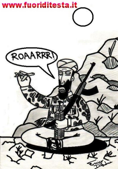 Bin Laden gioca
