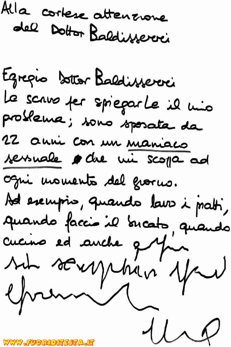 Lettera al dottore