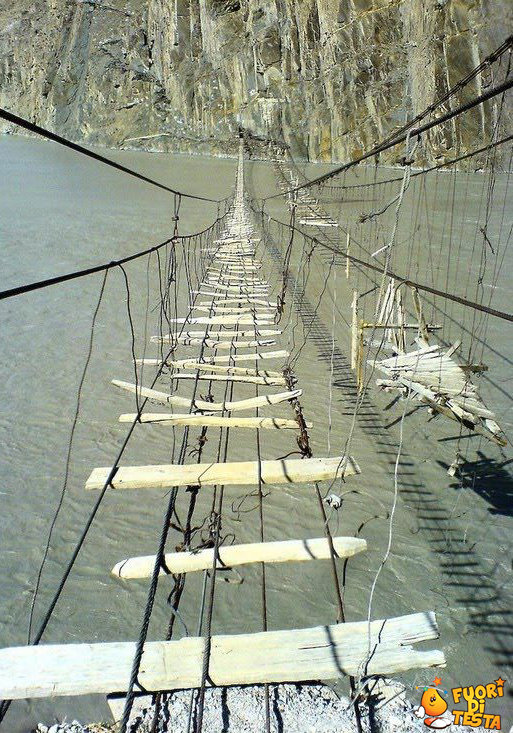 Il ponte più pauroso al mondo