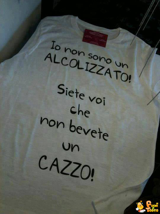 Io non sono alcolizzato!