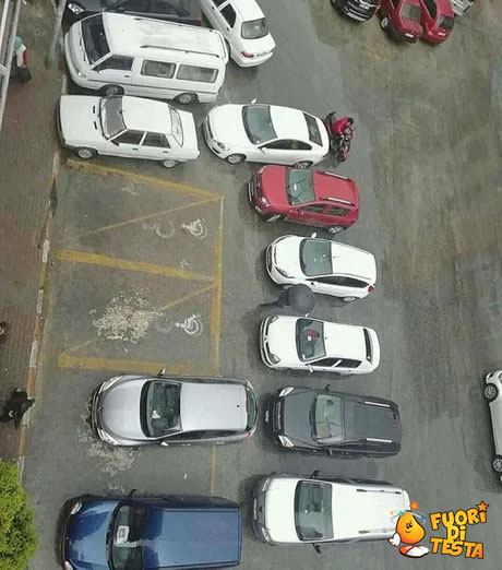 Parcheggio per disabili