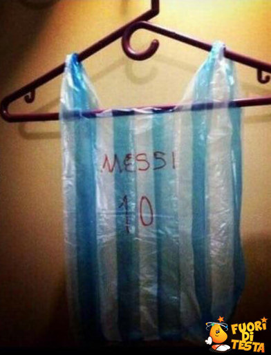 Regalo maglietta di Messi