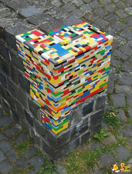 Riparare un muro coi lego