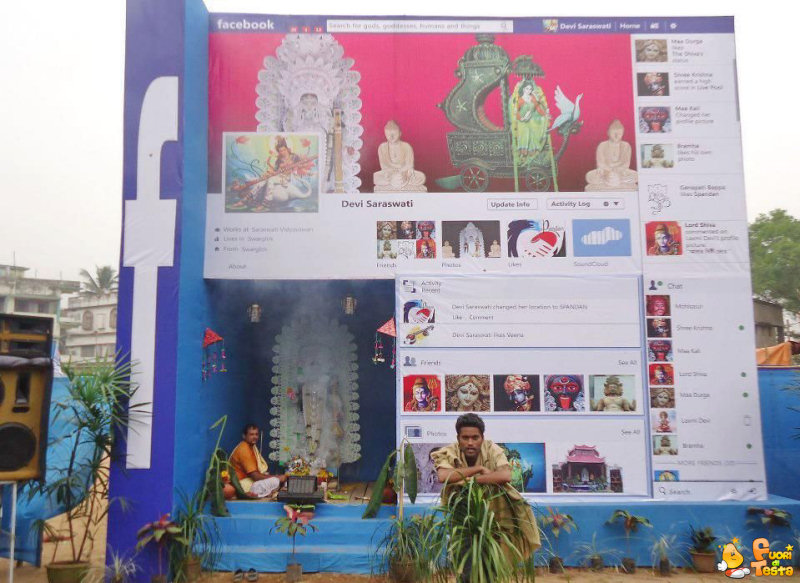 Tempio di Facebook in India