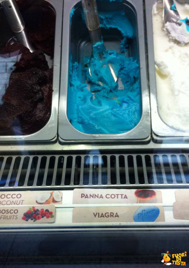 Un gelato dal gusto particolare