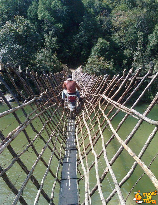 Un ponte molto sicuro