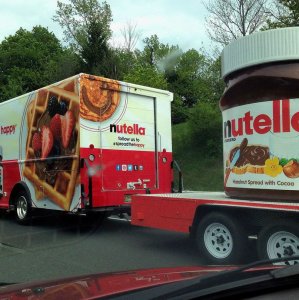 Barattolo di Nutella gigante