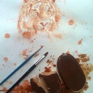 Disegnare con un gelato