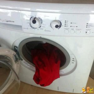 La lavatrice è impazzita