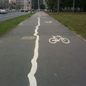 Pista ciclabile per ubriachi