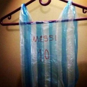 Regalo maglietta di Messi