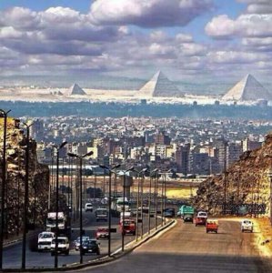 Splendido panorama in Egitto