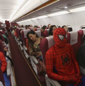 Tranquilli, Spiderman è a bordo