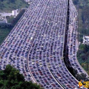 Un po' di traffico a Beijing