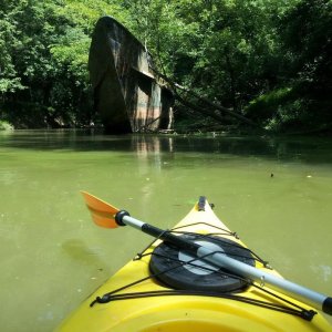 Una canoa troppo cresciuta