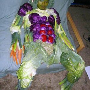 L'uomo verdura