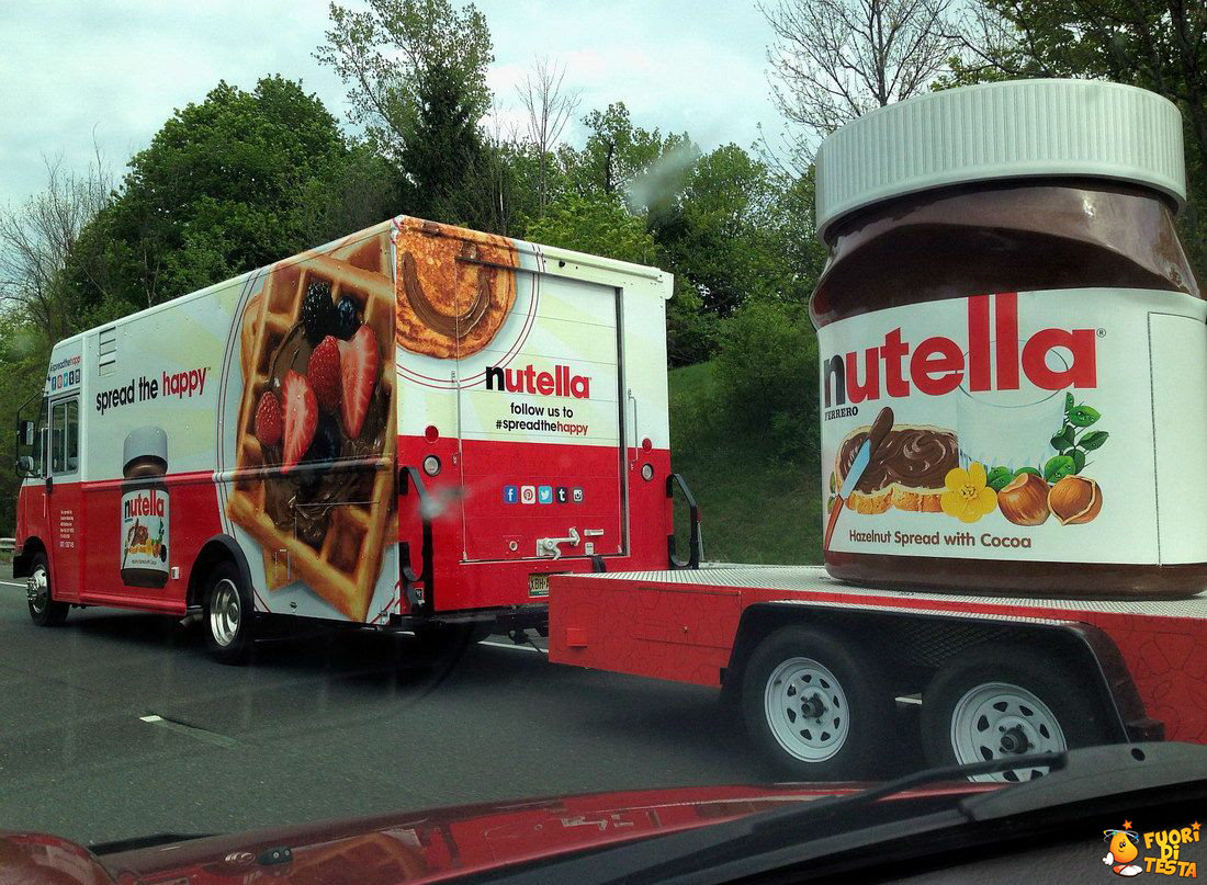 Barattolo di Nutella gigante