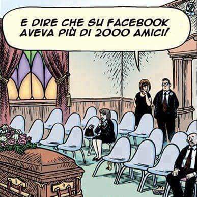 Dove sono gli amici di Facebook?