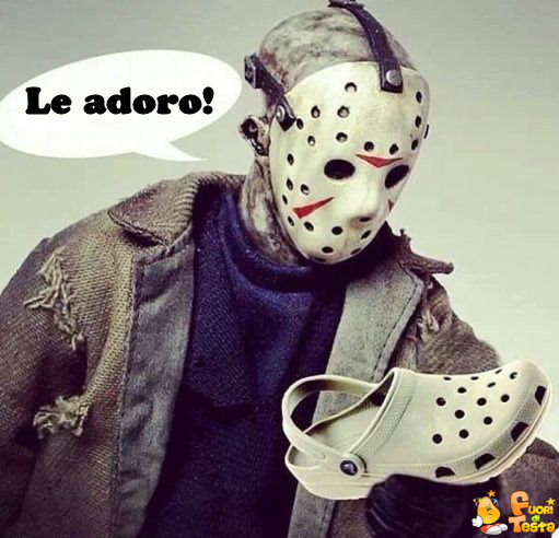 Scarpe preferite da Jason Voorhees