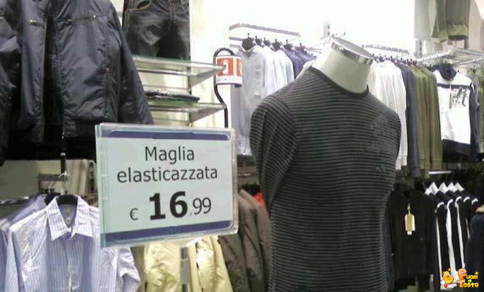 Maglia elasticazzata