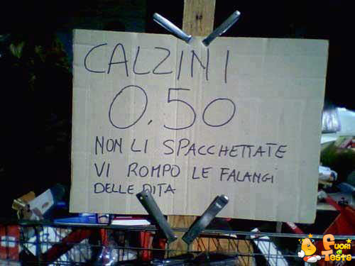 Offerta calzini