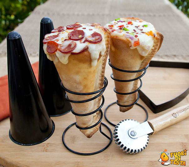 Pizza o cono gelato?