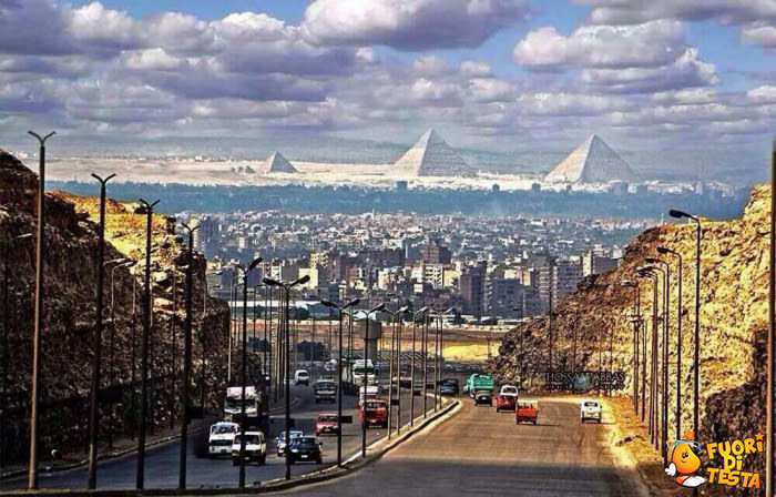 Splendido panorama in Egitto