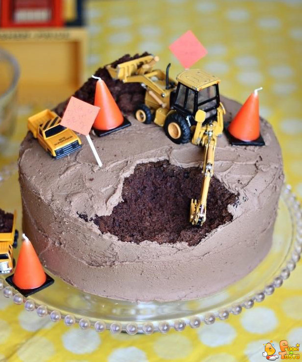 Torta in costruzione