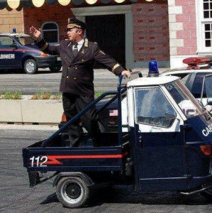 Ecco l'ape dei Carabinieri