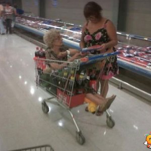 Fare la spesa con la nonna