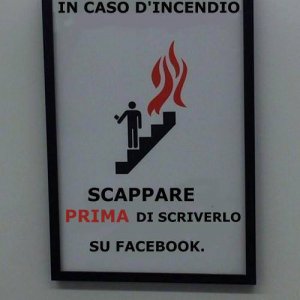 In caso di incendio