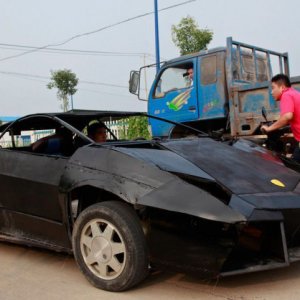 Lamborghini fatta a mano