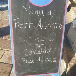 Menù di Ferr'Agosto