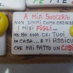 Messaggio per la suocera