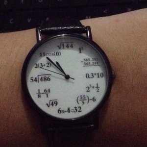 Orologio per matematici