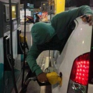 Quando un pigro fa benzina