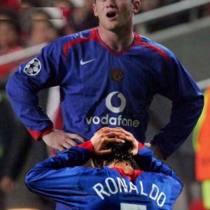 Rooney e Ronaldo