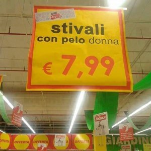 Stivali molto particolari