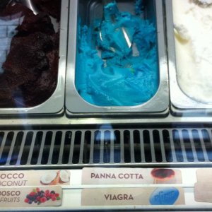 Un gelato dal gusto particolare