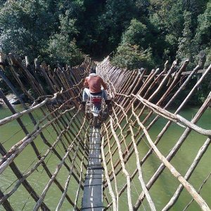 Un ponte molto sicuro