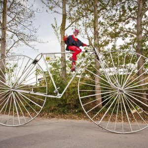 Una piccola bicicletta